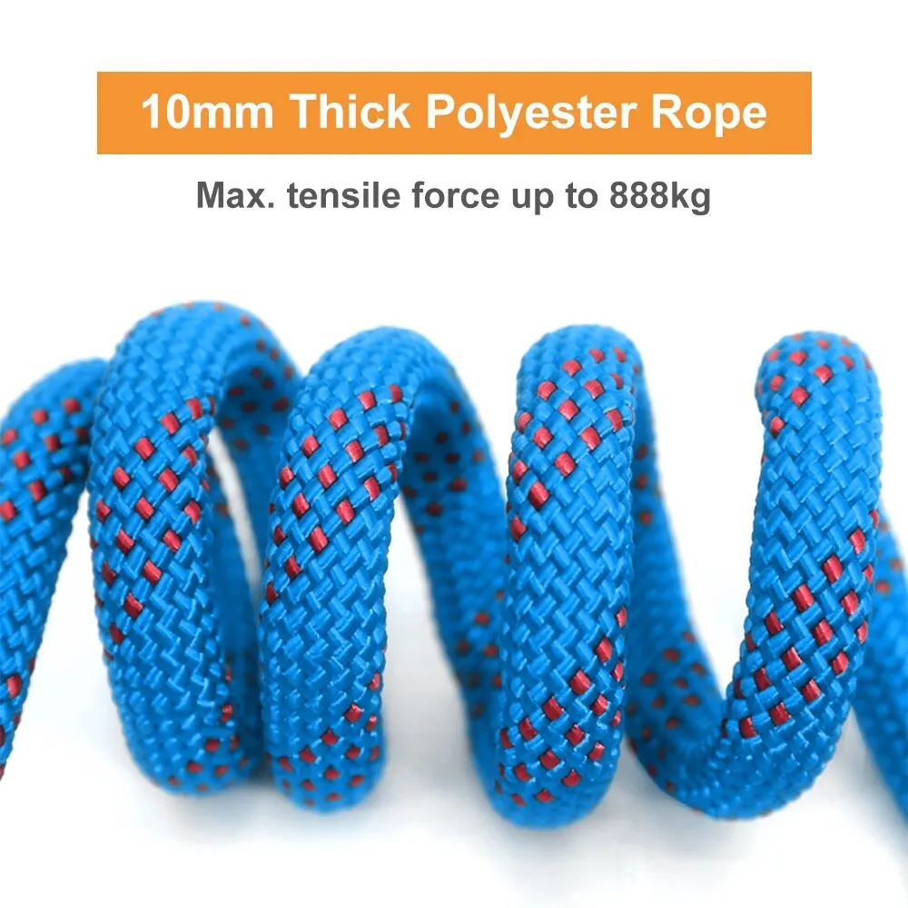 15M/25M/35M Outdoor Static Rop - Rope Climbing Static recension och pris