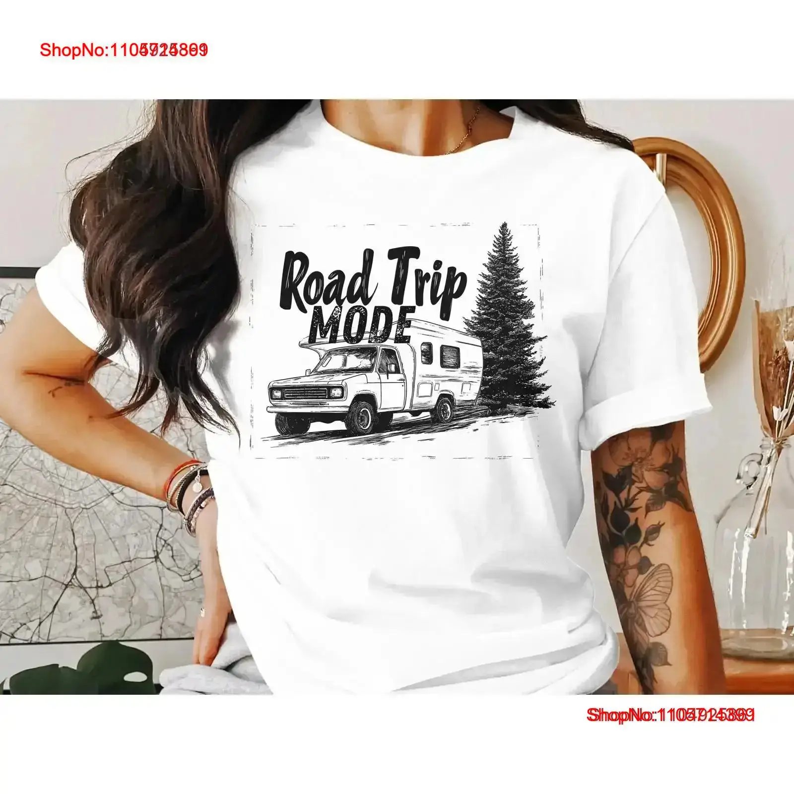 Road Trip Mode T Shirt Camping - Outdoor Adventure Rv recension och pris