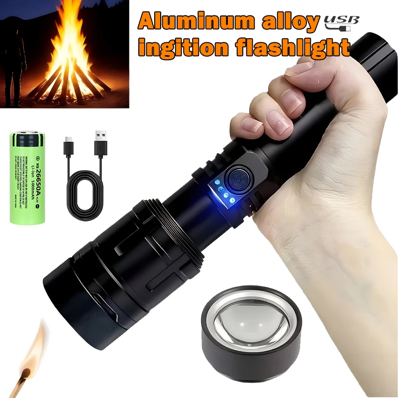 Ultra Powerful Flashlight Conc - Outdoor Adventure Travel recension och pris