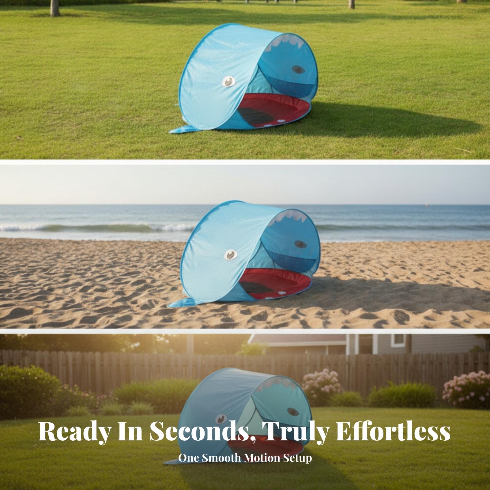 Kids Beach Pop Up Tent with Do - Outdoor Adventure Kids recension och pris