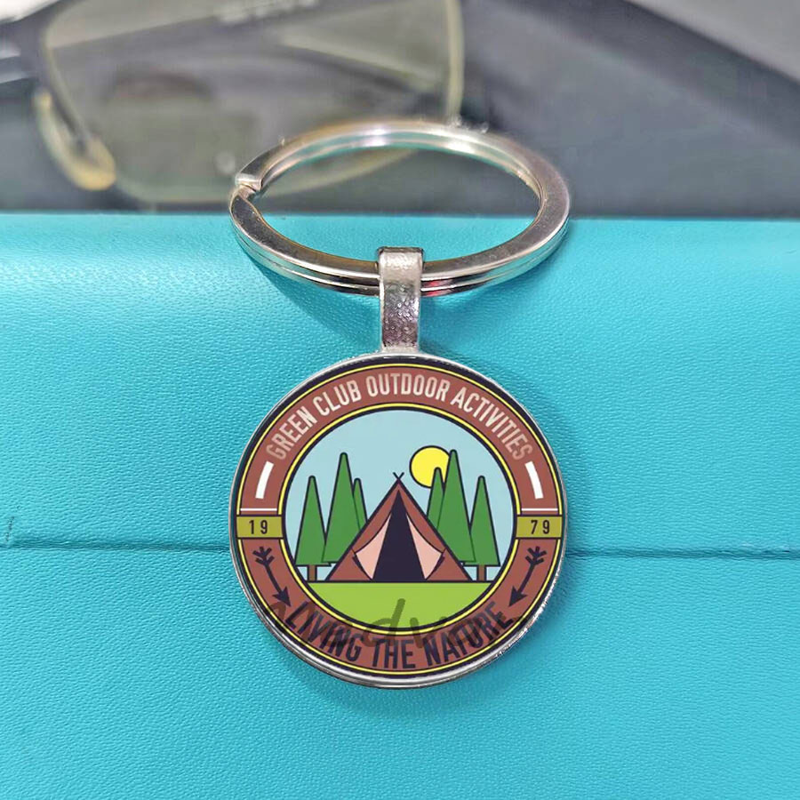 Camping Adventure Glass Keycha - Outdoor Adventure Rv recension och pris
