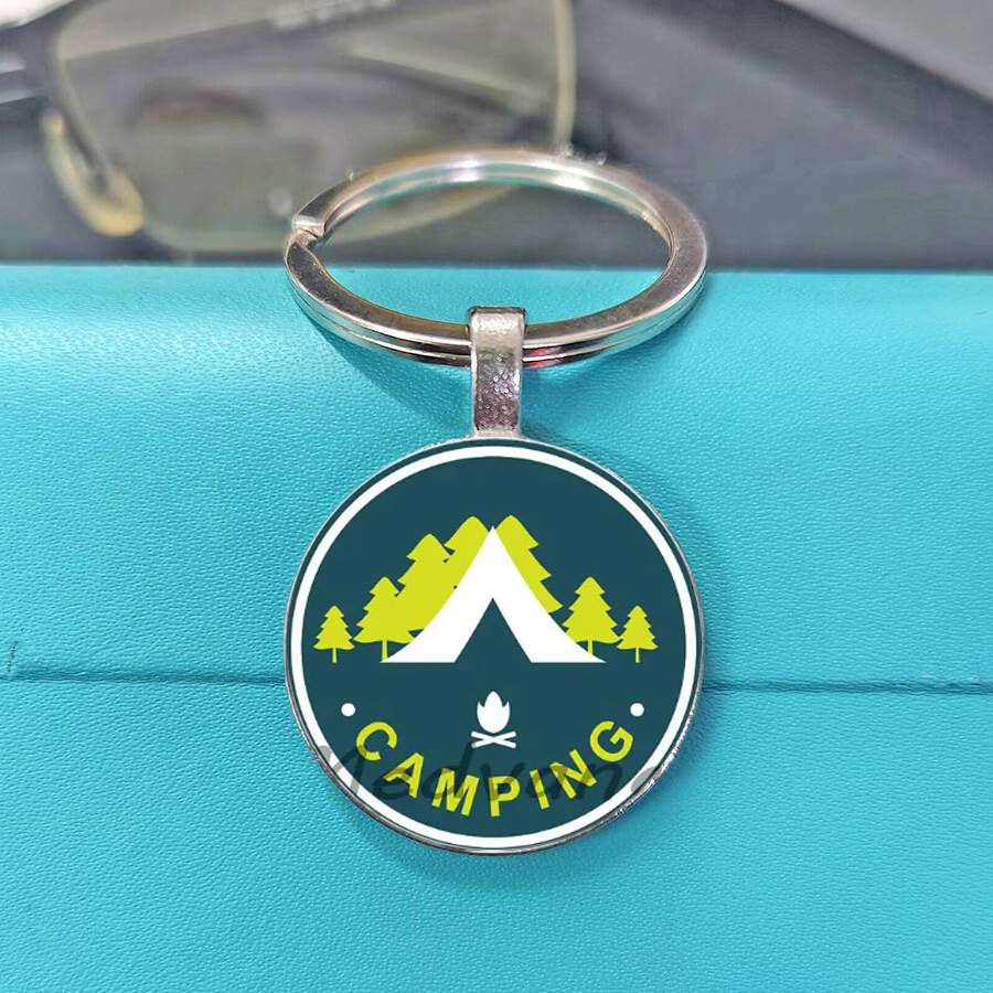 Camping Adventure Glass Keycha - Outdoor Adventure Rv recension och pris
