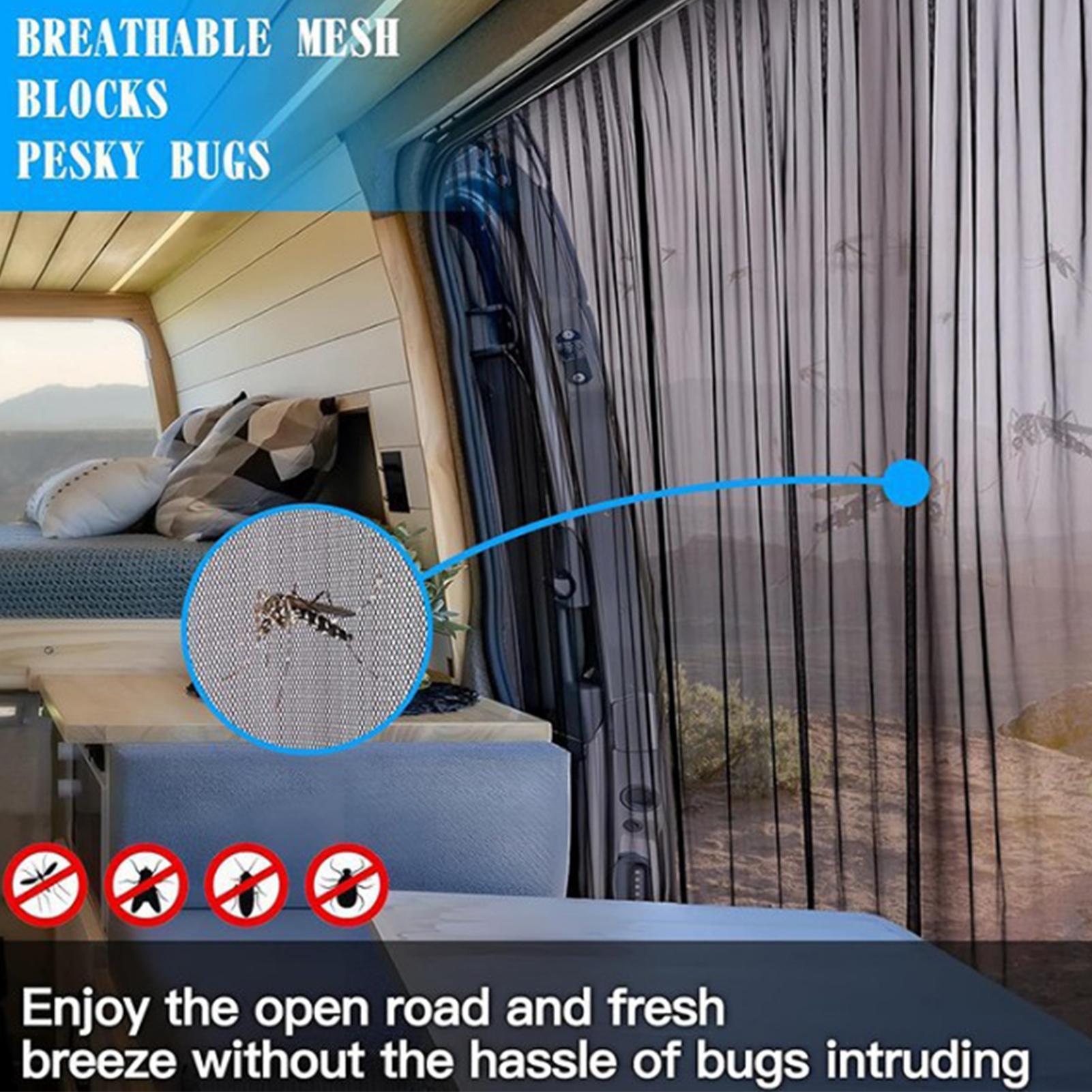 Magnetic Door Screen For Van U - Outdoor Adventure Rv recension och pris