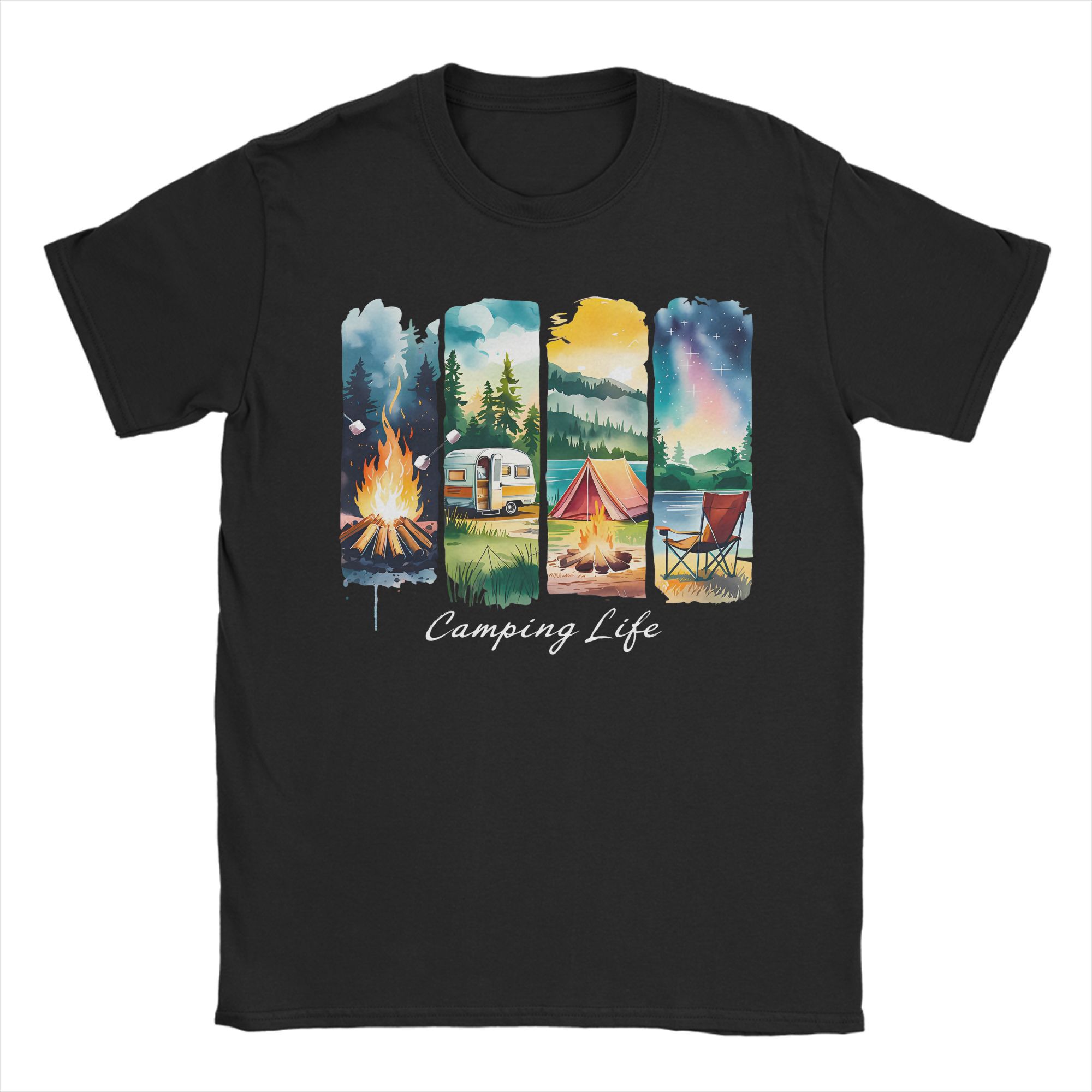 Camping Life T-Shirt RV Tent C - Outdoor Adventure Rv recension och pris