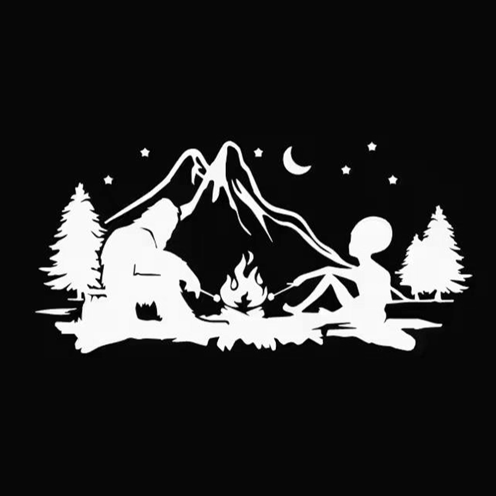 Alien and Bigfoot Campfire Vin - Outdoor Adventure Rv recension och pris