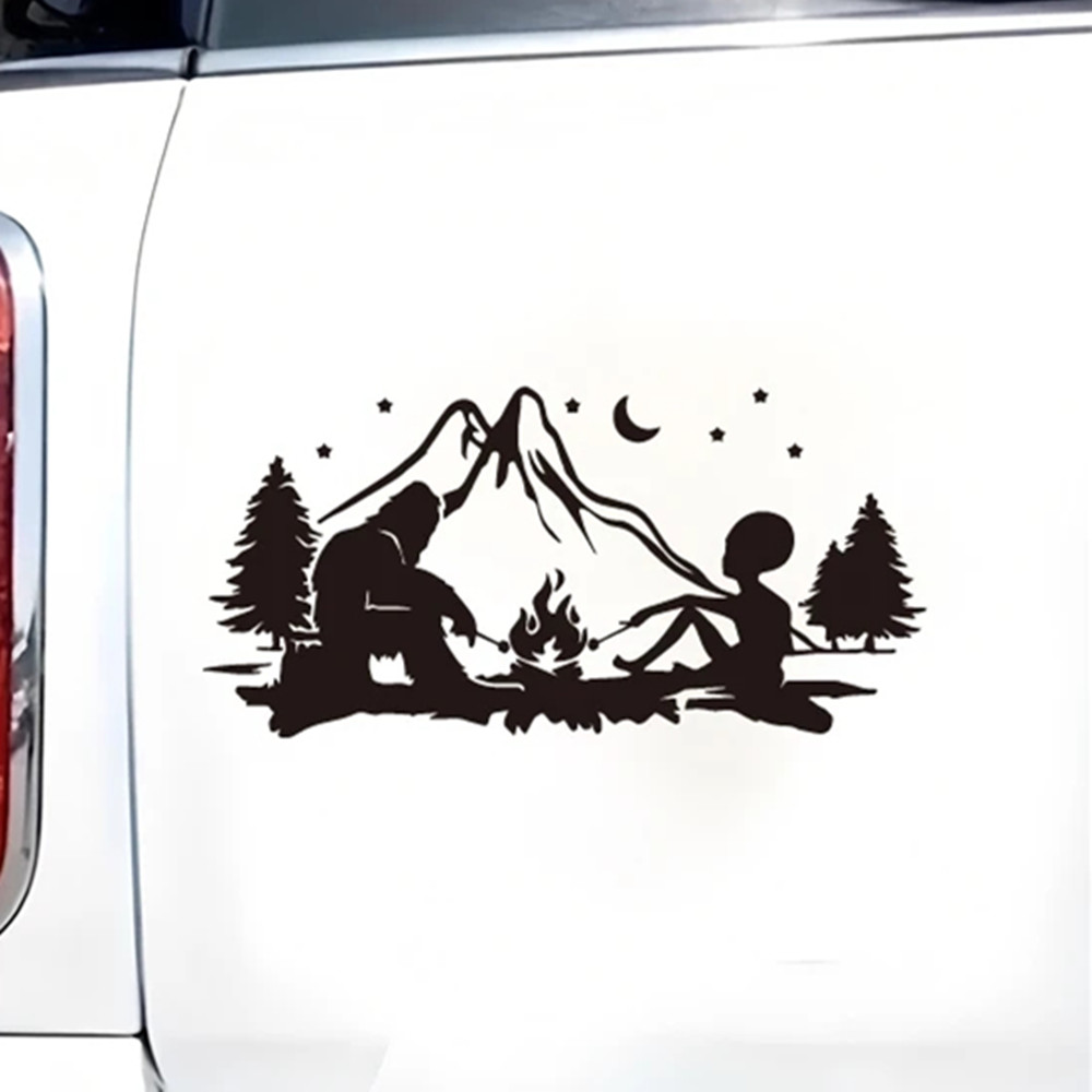 Alien and Bigfoot Campfire Vin - Outdoor Adventure Rv recension och pris