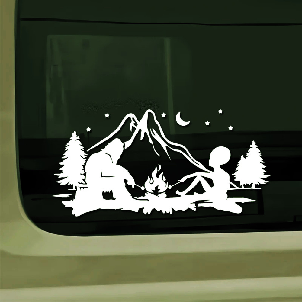 Alien and Bigfoot Campfire Vin - Outdoor Adventure Rv recension och pris