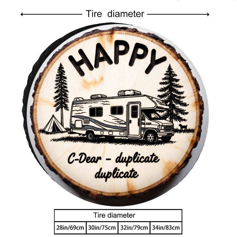 HAPPY RV Camping Theme Polyest - Outdoor Adventure Rv recension och pris