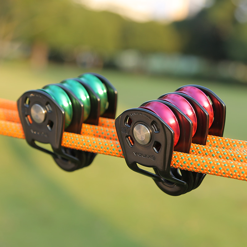 Xinda Outdoor Three Pulley Sli - Rope Climbing Static recension och pris