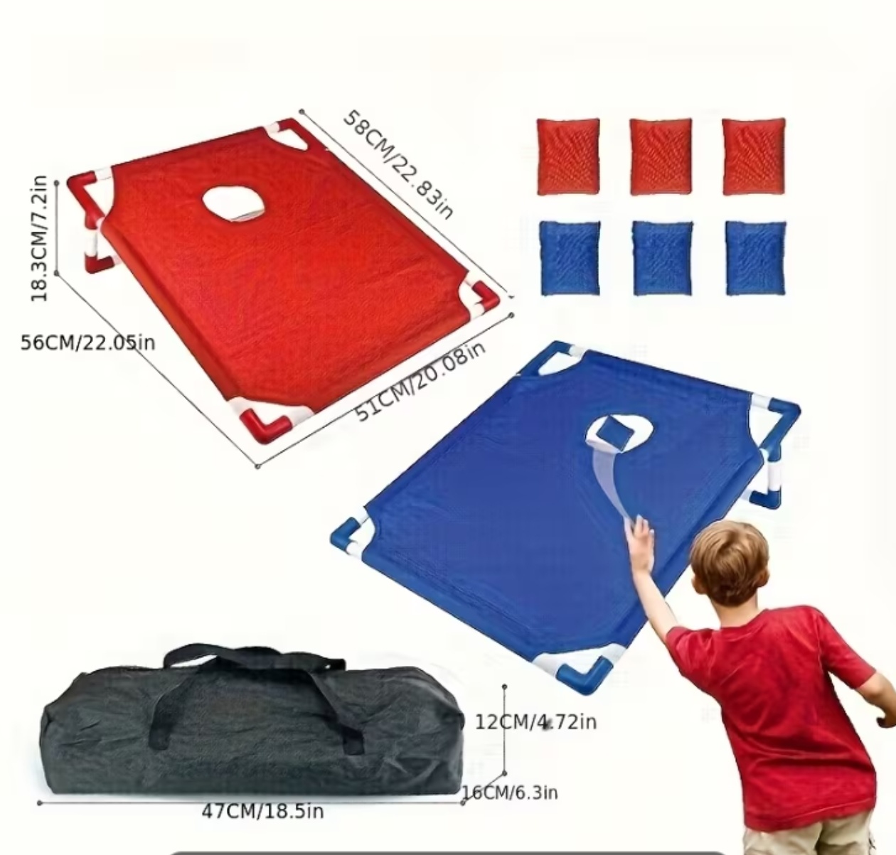 Corn Hole Game Set Includes 2  - Outdoor Adventure Kids recension och pris