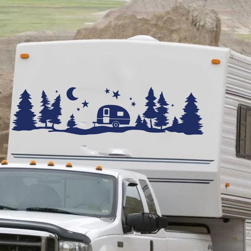 Large star forest vinyl Car st - Outdoor Adventure Rv recension och pris