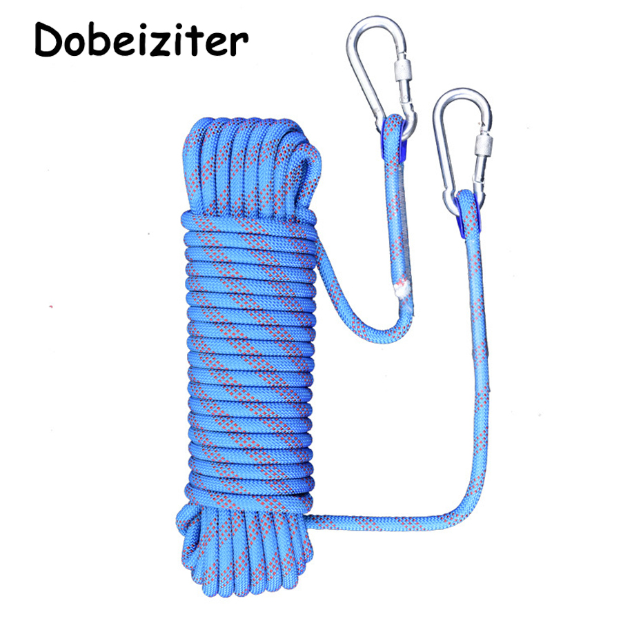 Thickened 10m Safety Life Rope - Rope Climbing Static recension och pris