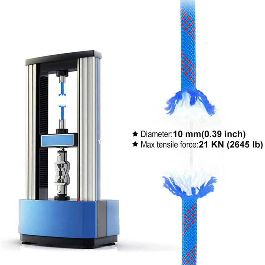 Thickened 10m Safety Life Rope - Rope Climbing Static recension och pris